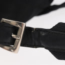 PRADA Backpack Nylon Black Silver Auth ka083-10
