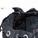 PRADA Backpack Nylon Black Silver Auth ka083-26