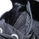 PRADA Backpack Nylon Black Silver Auth ka083-28