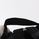 PRADA Backpack Nylon Black Silver Auth ka083-14