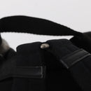 PRADA Backpack Nylon Black Silver Auth ka083-8