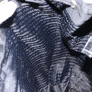 PRADA Embossing Backpack Nylon Black Silver Auth ka084-22