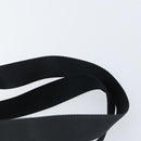 PRADA Embossing Backpack Nylon Black Silver Auth ka084-8