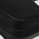 BURBERRY Shoulder Bag Nylon Black Silver Auth ka086-11