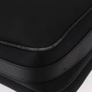 BURBERRY Shoulder Bag Nylon Black Silver Auth ka086-12