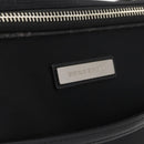 BURBERRY Shoulder Bag Nylon Black Silver Auth ka086-14