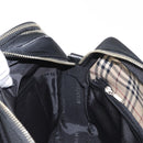 BURBERRY Shoulder Bag Nylon Black Silver Auth ka086-18