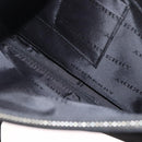 BURBERRY Shoulder Bag Nylon Black Silver Auth ka086-19