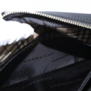 BURBERRY Shoulder Bag Nylon Black Silver Auth ka086-21