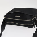 BURBERRY Shoulder Bag Nylon Black Silver Auth ka086-6