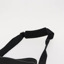 BURBERRY Shoulder Bag Nylon Black Silver Auth ka086-8