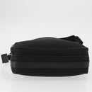 BURBERRY Shoulder Bag Nylon Black Silver Auth ka086-9