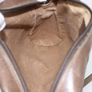 GUCCI GG Supreme Web Sherry Line Bag PVC Beige Gold 56 02 004 Auth ka088-21