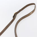 GUCCI GG Supreme Web Sherry Line Bag PVC Beige Gold 56 02 004 Auth ka088-8