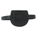 GUCCI Waist Bag Suede Leather Green Gold Auth ka089-3