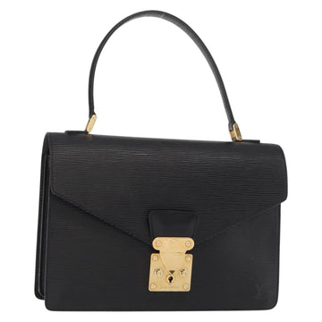 LOUIS VUITTON Epi Concorde Hand Bag Black M52132 LV Auth ka091