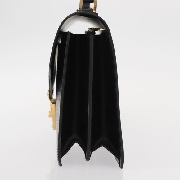 LOUIS VUITTON Epi Concorde Hand Bag Black M52132 LV Auth ka091