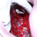 GUCCI Shoulder Bag Lamb Skin Light Blue Gold 534951 Auth ka093-20