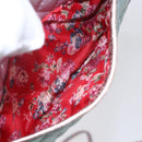 GUCCI Shoulder Bag Lamb Skin Light Blue Gold 534951 Auth ka093-22