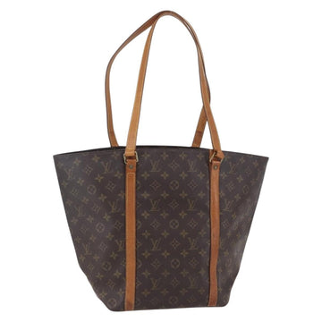 LOUIS VUITTON Monogram Sac Shopping Tote Bag M51108 LV Auth ka100