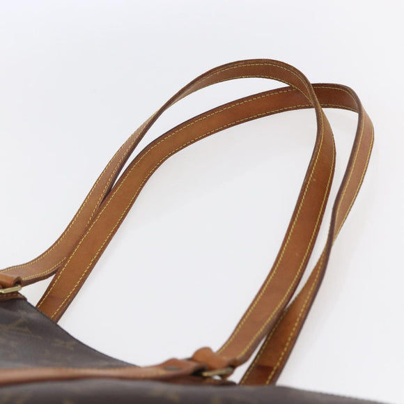 LOUIS VUITTON Monogram Sac Shopping Tote Bag M51108 LV Auth ka100