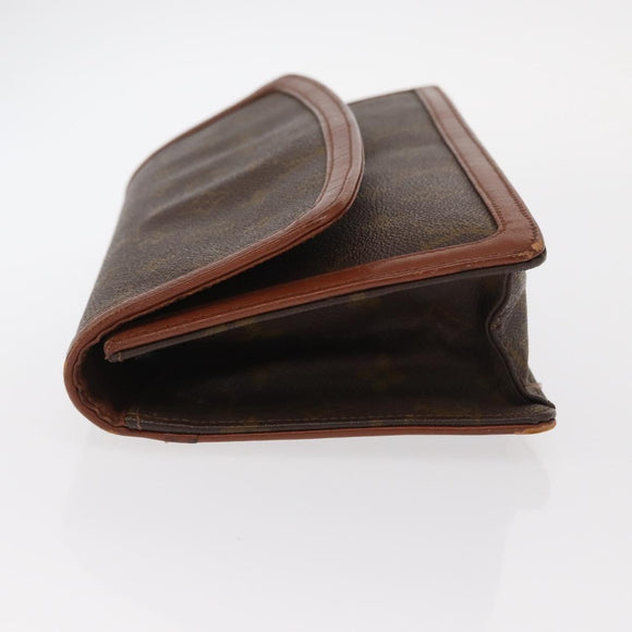 LOUIS VUITTON Monogram Pochette Dam GM Clutch Bag M51810 LV Auth ka1001