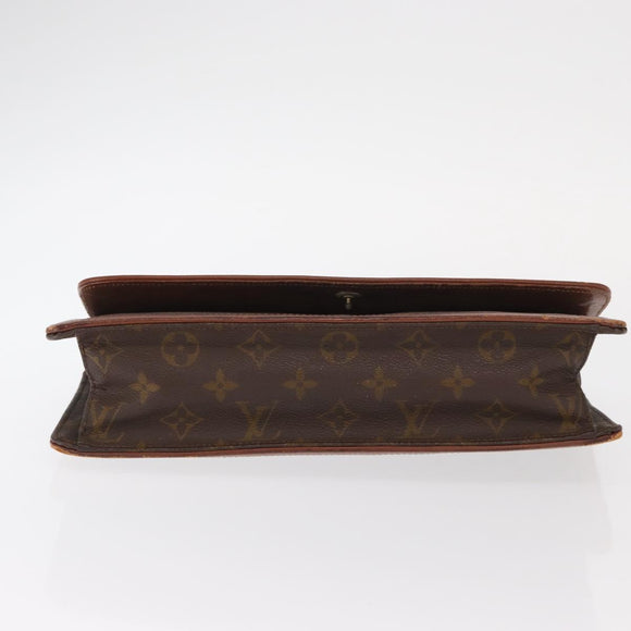 LOUIS VUITTON Monogram Pochette Dam GM Clutch Bag M51810 LV Auth ka1001