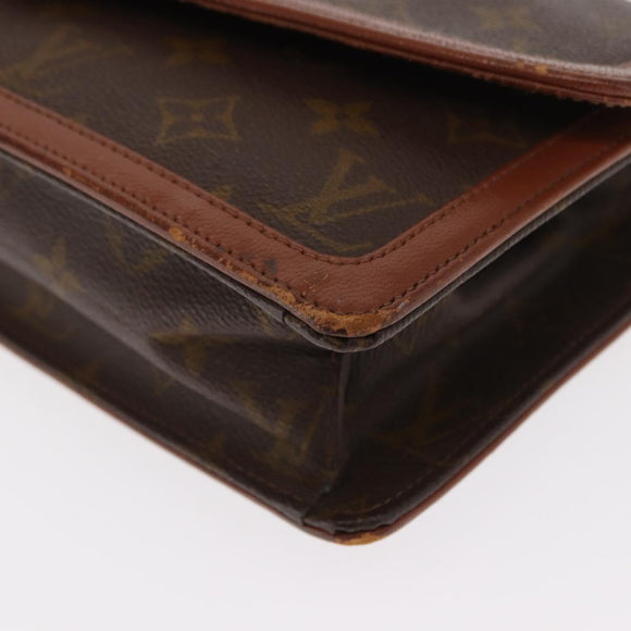 LOUIS VUITTON Monogram Pochette Dam GM Clutch Bag M51810 LV Auth ka1001