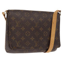 LOUIS VUITTON Monogram Musette Tango Short Strap Bag M51257 Auth ka1004-1