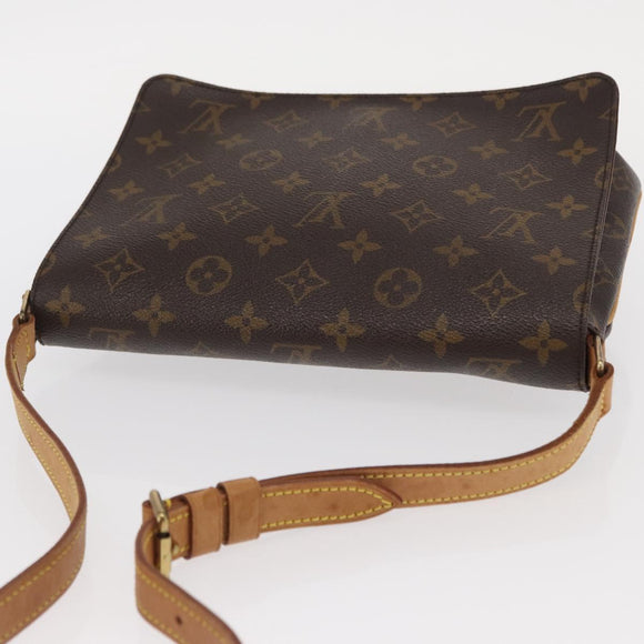 LOUIS VUITTON Monogram Musette Tango Short Strap Bag M51257 Auth ka1004