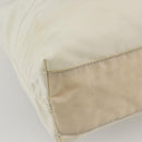 PRADA Tote Bag Nylon White Silver Auth ka1005-16