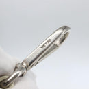 PRADA Tote Bag Nylon White Silver Auth ka1005-10