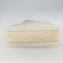 PRADA Tote Bag Nylon White Silver Auth ka1005-5