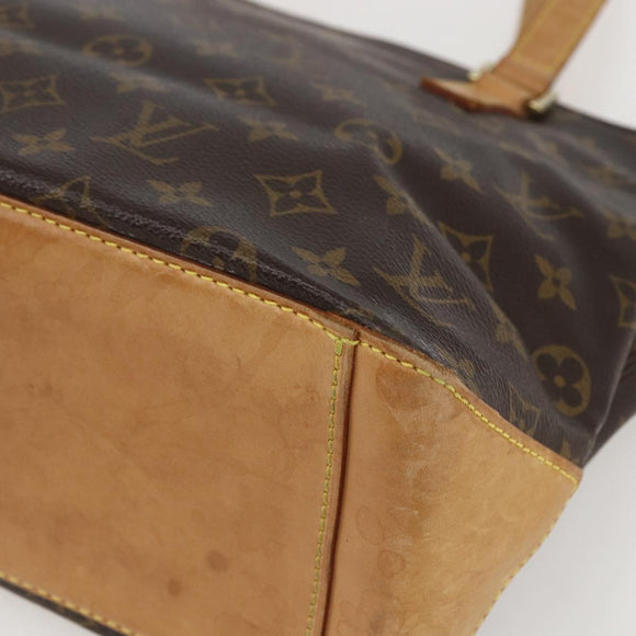 LOUIS VUITTON Monogram Cabas Piano Tote Bag M51148 LV Auth ka1007