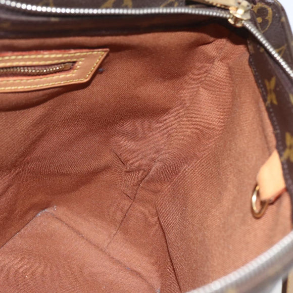 LOUIS VUITTON Monogram Cabas Piano Tote Bag M51148 LV Auth ka1007