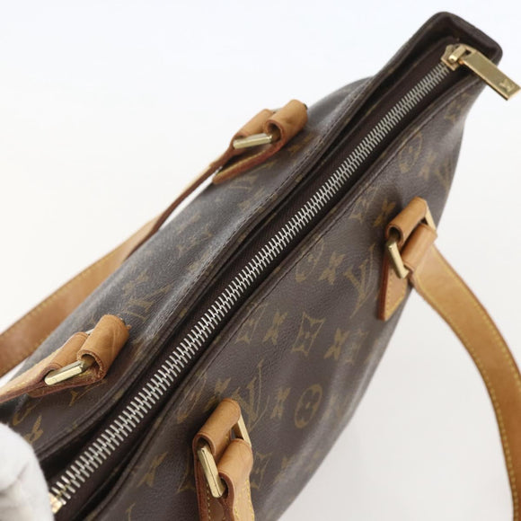 LOUIS VUITTON Monogram Cabas Piano Tote Bag M51148 LV Auth ka1007