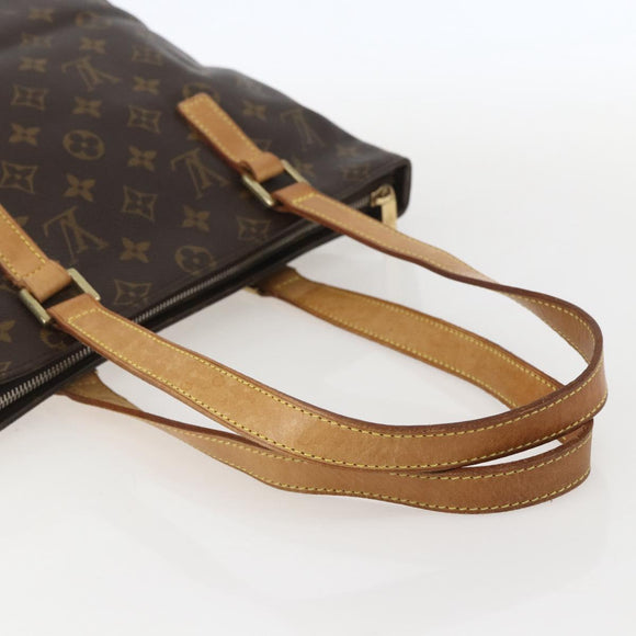 LOUIS VUITTON Monogram Cabas Piano Tote Bag M51148 LV Auth ka1007