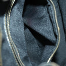 FENDI Pecan Canvas Backpack PVC Brown Black gold Auth ka1008-25