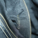 FENDI Pecan Canvas Backpack PVC Brown Black gold Auth ka1008-12