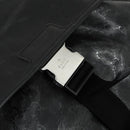 GUCCI GG Implementation Web Sherry Line Backpack Black Silver 347984 Auth ka1009-19