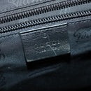 GUCCI GG Implementation Web Sherry Line Backpack Black Silver 347984 Auth ka1009-23