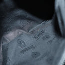 GUCCI GG Implementation Web Sherry Line Backpack Black Silver 347984 Auth ka1009-25