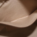 PRADA Tote Bag Canvas Beige Silver Auth ka101-12