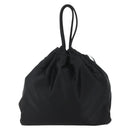 PRADA Purse Hand Bag Satin Black Auth ka1010-2