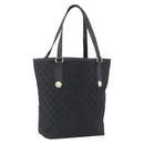 GUCCI GG Canvas Tote Bag Black Gold 153009 Auth ka1012-1