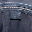 GUCCI GG Canvas Tote Bag Black Gold 153009 Auth ka1012-14
