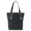GUCCI GG Canvas Tote Bag Black Gold 153009 Auth ka1012-3