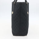 GUCCI GG Canvas Tote Bag Black Gold 153009 Auth ka1012-4