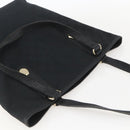 GUCCI GG Canvas Tote Bag Black Gold 153009 Auth ka1012-6
