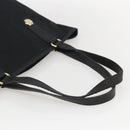 GUCCI GG Canvas Tote Bag Black Gold 153009 Auth ka1012-7